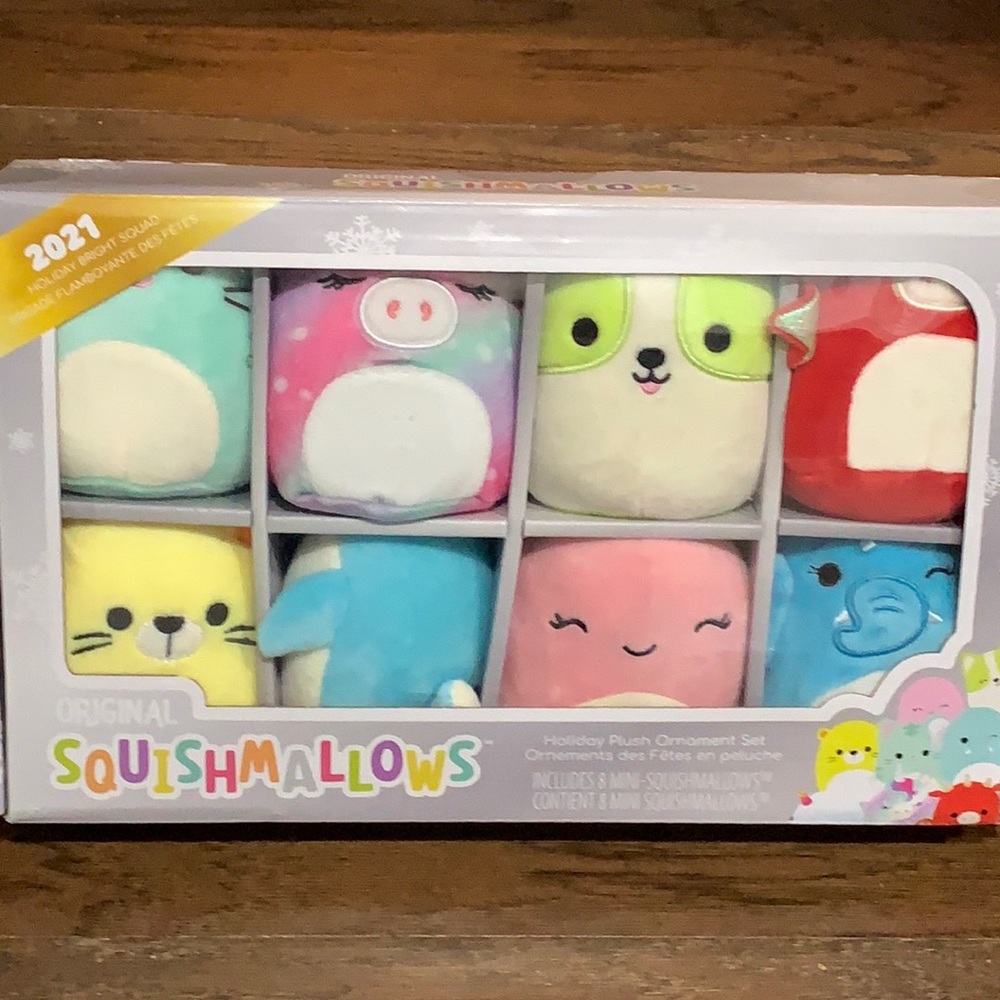 Squishmallows Christmas ornaments brand new